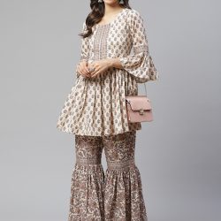 Divena Kurta with Sharara