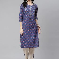 Divena Blue Kurta